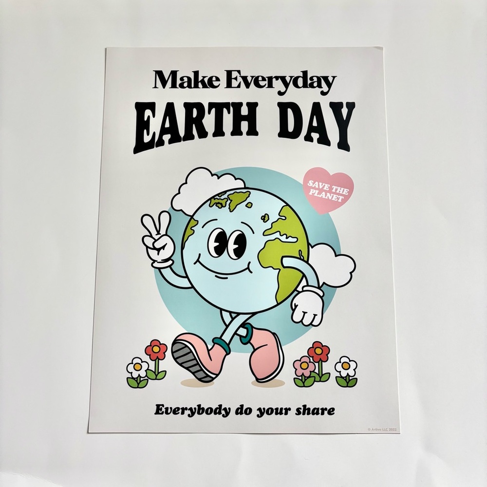 retro wall art poster